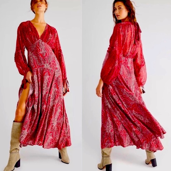 Free People Dresses & Skirts - Free People Mirage Maxi Dress New Size 4. Original price $188.